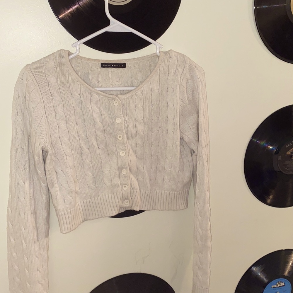 White Athletia Knit top